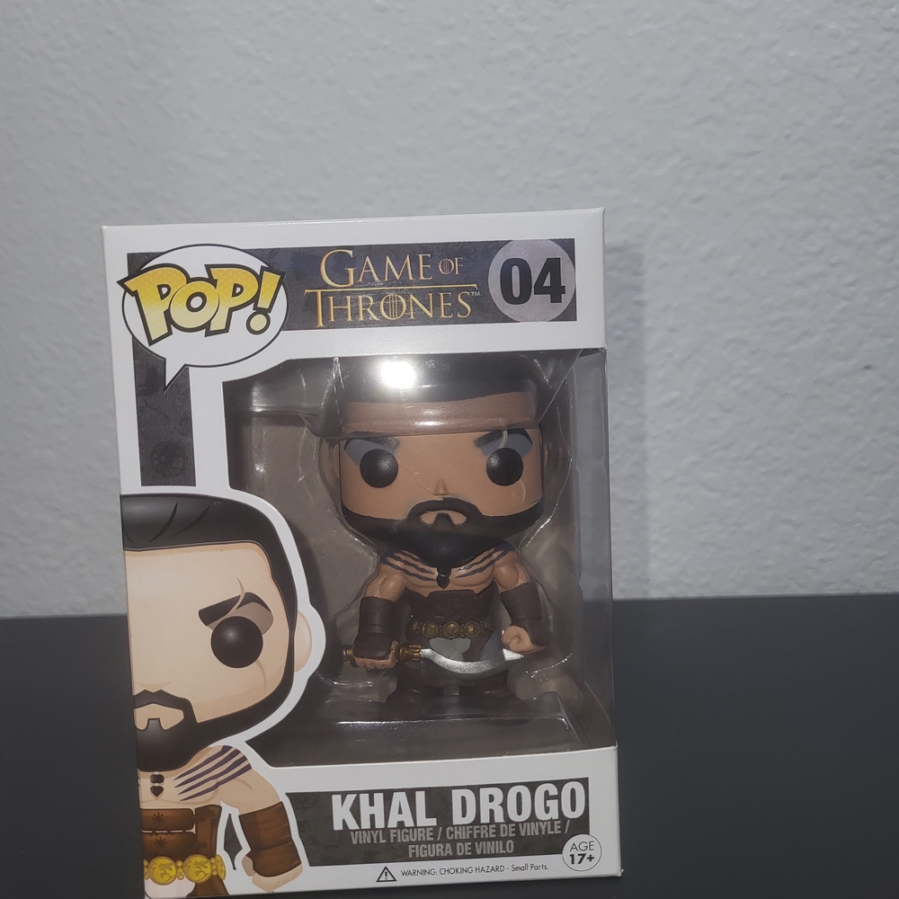 Funko Pop Khal Drogo Action Figure - Brown and Black